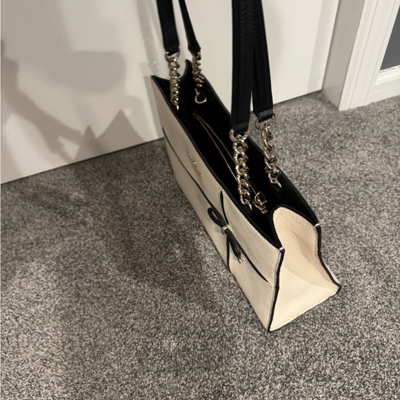 NWOT Kate Spade Cherry Street Phoebe Small Cream & Black NWOT *NEVER USED* - Picture 4 of 8